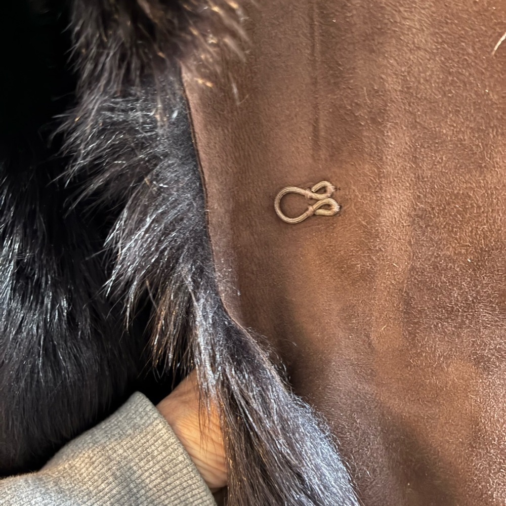 Andrew Marc Lamb Shearling Coat - Picture 5 of 9